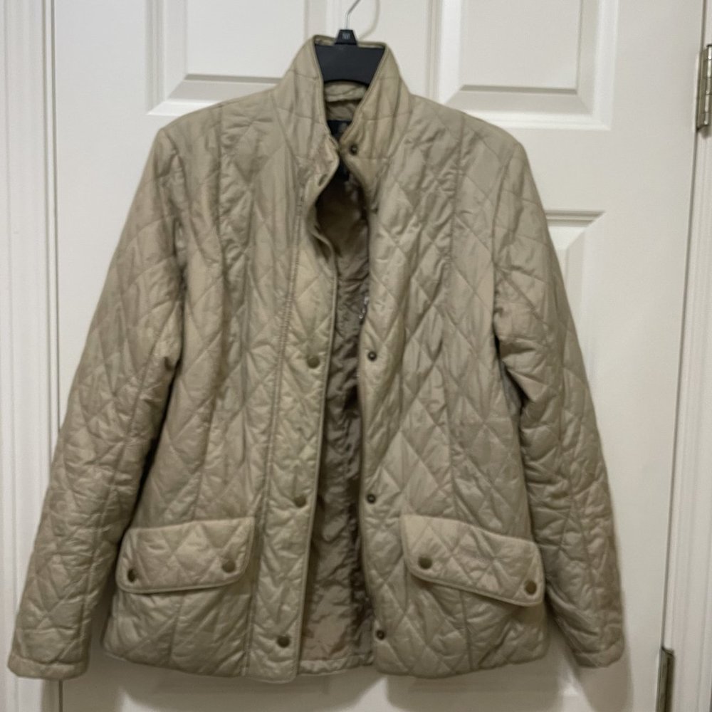 Barbour Flyweight Cavalry Quilt - Gold